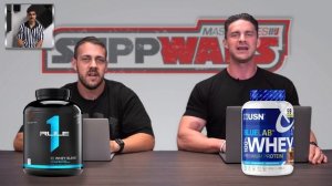 Whey Protein WAR! Rule 1 R1 Whey Blend v USN Blue Lab Whey SUPPWARS