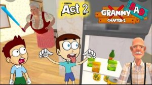 bad granny 2 act 2 fun game play 😀😀😎😎