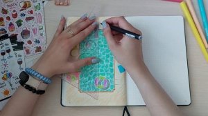 Оформление ежедневника на июль 2023 (часть 1)/bullet journal/plan with me🍹