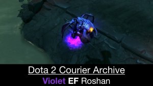 Dota 2 Courier: Unusual Baby Roshan (Ethereal Flame - 130 50 207)