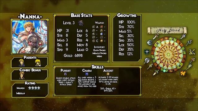 Fire Emblem 4: Gen 2 Unit Review Compilation смотреть онлайн