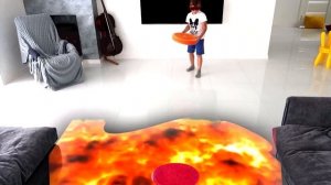 ПОЛ ЭТО ЛАВА Макар и Спасение Котенка