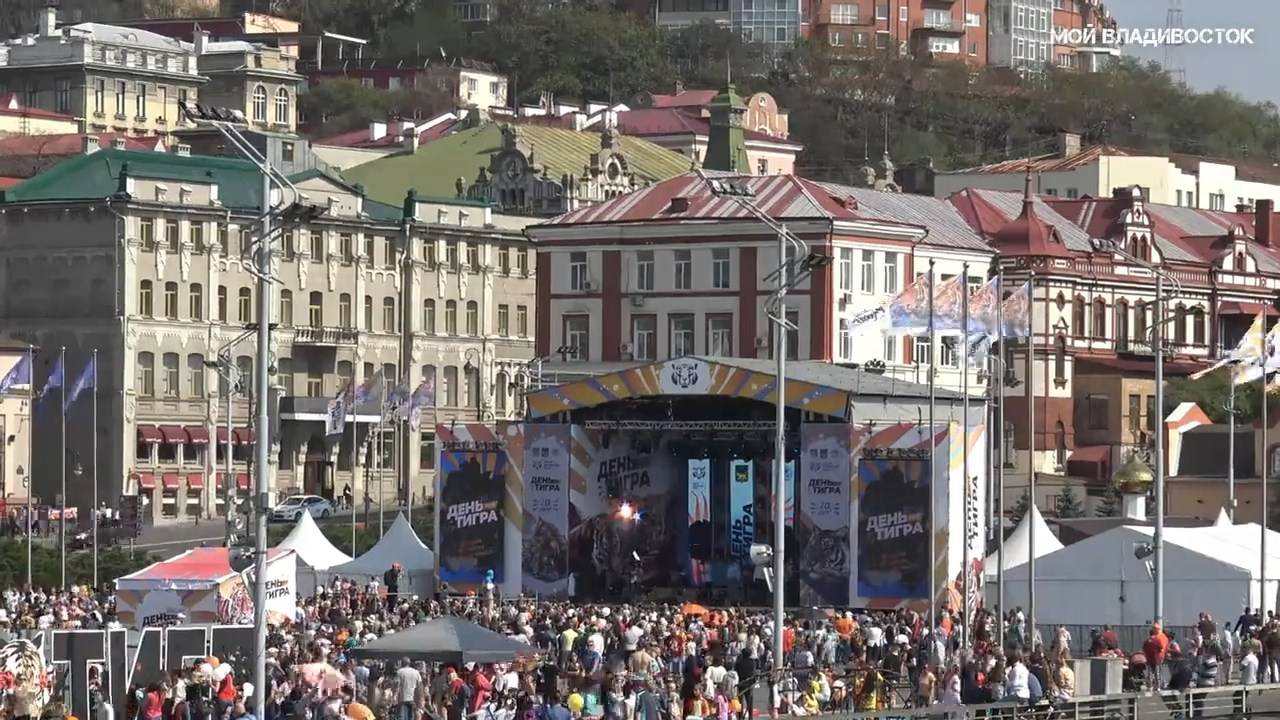 Владивосток День тигра 2019 (фрагмент).