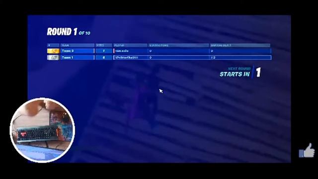 Стрим по Fortnite + вебка. Ник КИБЕР. Лунтик.