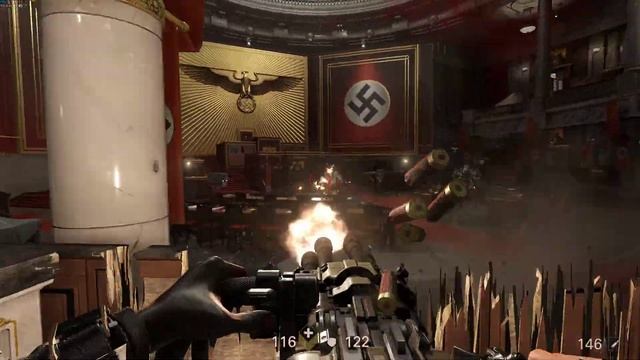 Резня в Wolfenstein продолжается.