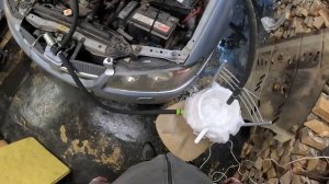 Промывка печки на Nissan Almera n16