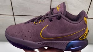 Nike LeBron 21 Purple Rain Violet Dust Basketball Shoes
