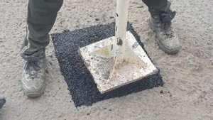 Ремонт асфальта Холодным Асфальтом