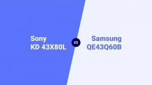 Sony KD 43X80L vs Samsung QE43Q60B