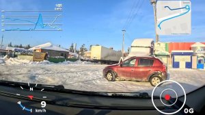 Наложение меток GPS на GoPro.  Калинино