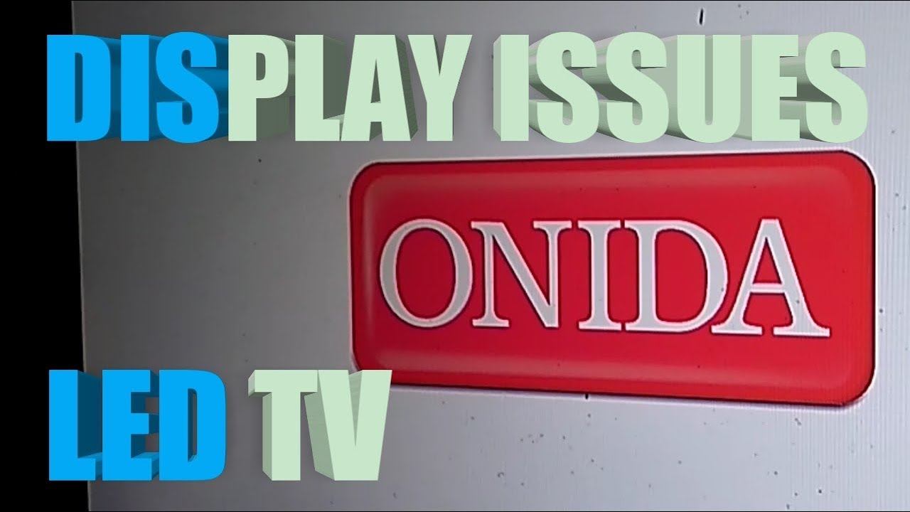 Onida led TV no picture sound ok смотреть онлайн