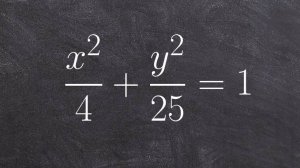 Learn how to graph an ellipse