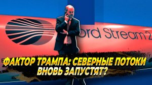 Фактор Трампа - Что будет с Северными потоками? - Новости