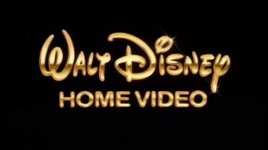 Walt Disney Home Video logo Gold