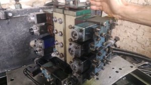 Испытание гидрораспределителя КЗС 9.1 Славутич с электроклапанами.