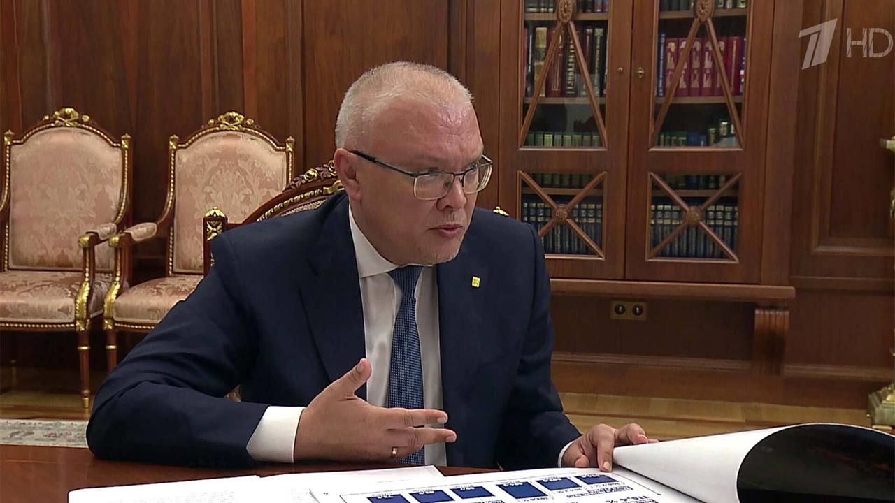 Губернатор Кировской области проинформировал президента о социально-экономическом развитии региона