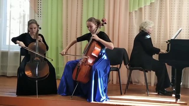 Август Нельк Каприччиетта .Исполняет дуэт виолончелистов "ЛеДи " смотреть онлайн