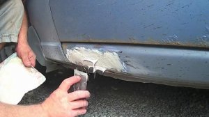 Как заделать дыры на порогах без сварки. БЫСТРО!!! ДЕШЕВО!!!!