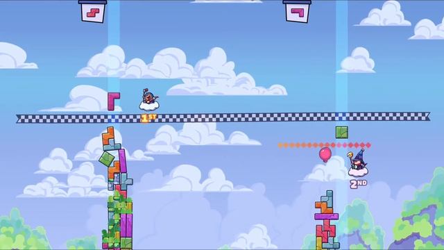 Tricky Towers #1 Соревновательный Тетрис с физикой.