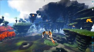 ARK: Survival Evolved приручение виверны на карте crystal isles