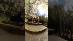 Парк в Ханчжоу. Китай. Горы, лес, пещеры. 2024. Insta360.