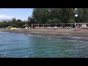 Lykia Botanika Beach & Fun Club! Вид на пляж с пирса!