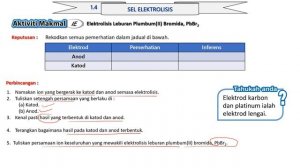 STTJ | KIMIA | T5 | SEL ELEKTROLISIS