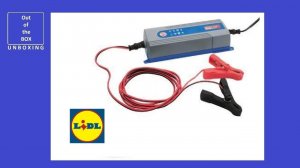 UltimateSpeed Car Battery Charger ULG 3.8 A1 UNBOXING (Lidl 12V / 6V Lead-Acid)