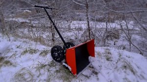Уборка снега теперь не проблема, снегоотвал бульдозер от UNIKIT