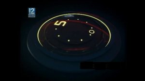 Реконструкция часов 12 канала Омск, 2012, ночь