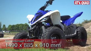 Quad Präsentation: Yamaha YFM 90 R