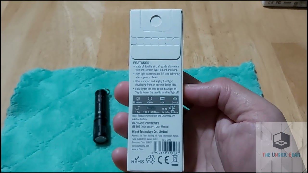 Olight i3E EOS смотреть онлайн