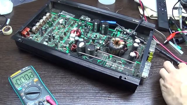 Ремонт усилителя D класса для новичков на примере Kicx 600W смотреть онлайн