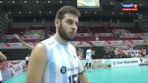 Волейбол Кубок мира 2015. Россия Аргентина 12.09.2015. Спорт 1