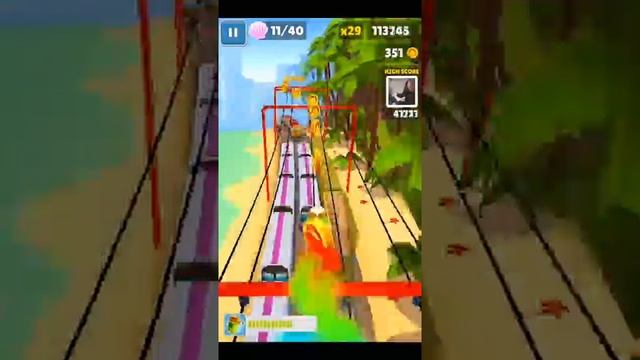 Прохождение игры Subway Surf #1 Летсплей с Клавой. Видеоигра для Андроид смотреть онлайн