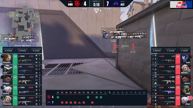 Acend x Gambit Mapa 2: Ascent  VALORANT Champions Berlin