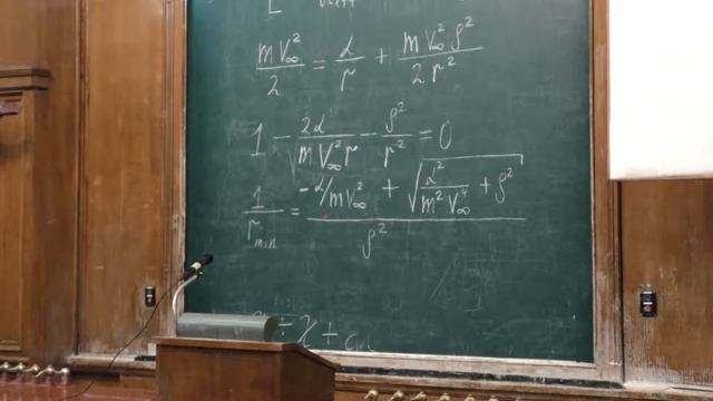 Форш П. А. - Теоретическая механика - 8. Рассеяние частиц. Колебания систем с одной степенью свободы