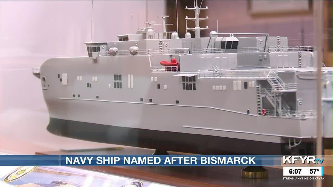 Naval boat named 'The City of Bismarck' in honor of ND Capitol смотреть онлайн