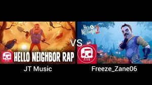 Hello Neighbor Song - Hello and Goodbye Part 6 (JT Music vs Freeze_Zane06)