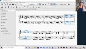 Как да транспонираме нотен текст в Musescore how to transpose a score