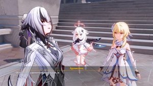 Скип диалогов в Genshin Impact
