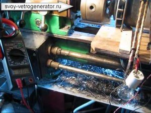 Тестирование доработанного генератора на токарном станке