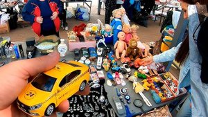 Нашел зажигалку из Австрии 50-е годы. Поход на барахолку Санкт-Петербурга от 24.07.21г. -ч.2