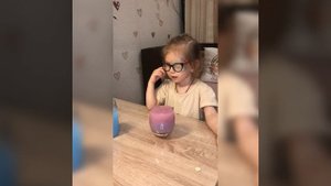Опыт с горячей и холодной водой. Красиво вышло, хотя может и не правильно