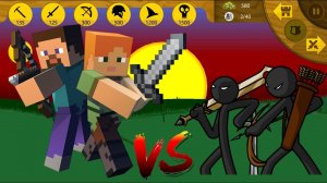 Minecraft - New Skins Hot 2021 | Stick war legacy Huge Upgrade Levels Mission