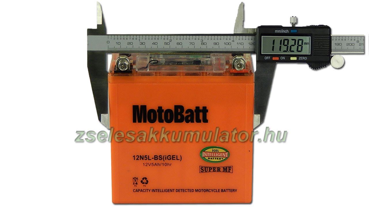 Motobatt 12N5L-BS IGEL motor akkumulátor