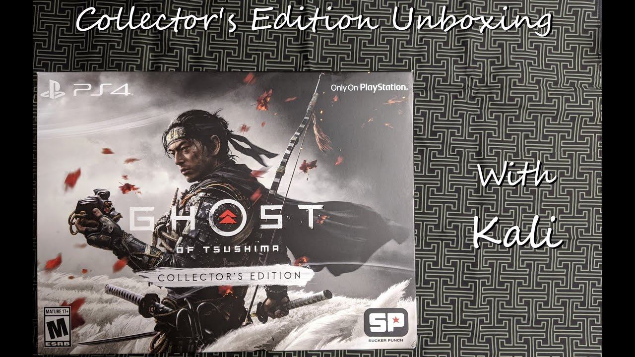 Ghost of Tsushima Collector's Edition Unboxing with Kali смотреть онлайн