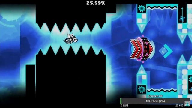 Geometry Dash - ФЕЙЛЫ (Котик Титан) #2 смотреть онлайн