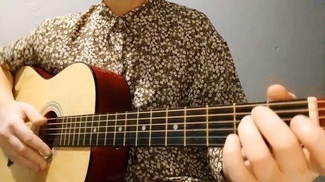 "АПРЕЛЬ" В. ЦОЙ- на гитаре, разбор песни, аккорды, бой, как играть, как петь.