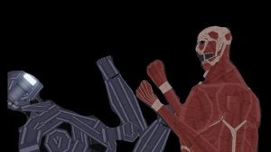 Titan vs Iron giant but they both die (People Playground)
